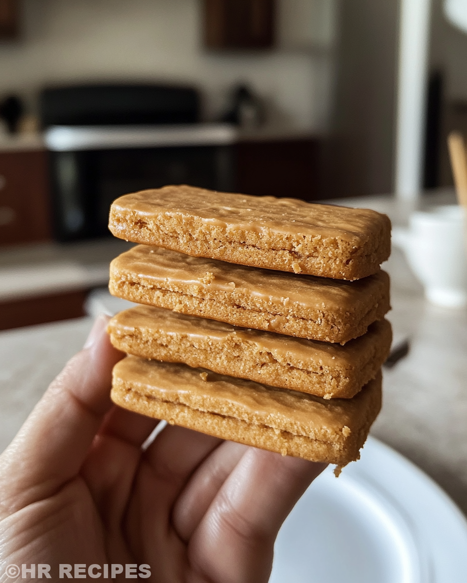 Final presentation of peanut butter cookie sandwiches