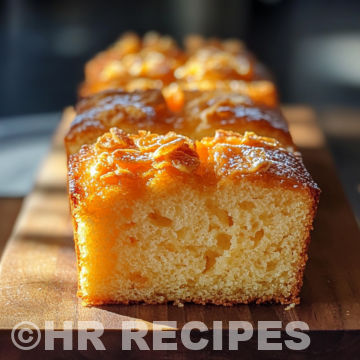Honey Apricot Mini Cake Loaf taken with iphone 15 pro max --iw 2 --ar 4:5 --v 6.1 --raw