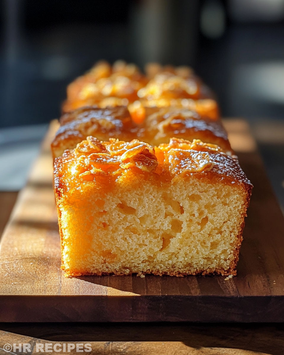 Honey apricot mini cake loaf in the pressure cooker kitchen setting