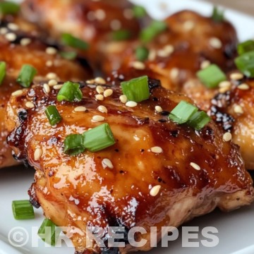 Honey Soy Chicken Thighs Recipe taken with iphone 15 pro max --iw 2 --ar 4:5 --v 6.1 --raw