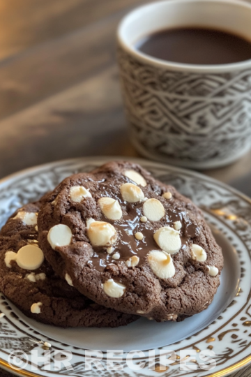 Hot Chocolate Cookies taken with iphone 15 pro max --iw 2 --ar 4:5 --v 6.1 --raw