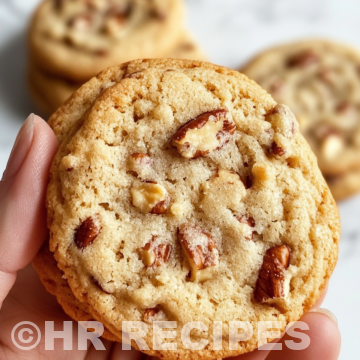 Irresistible Butter Pecan Cookies Perfectly Soft Treats taken with iphone 15 pro max --iw 2 --ar 4:5 --v 6.1 --raw