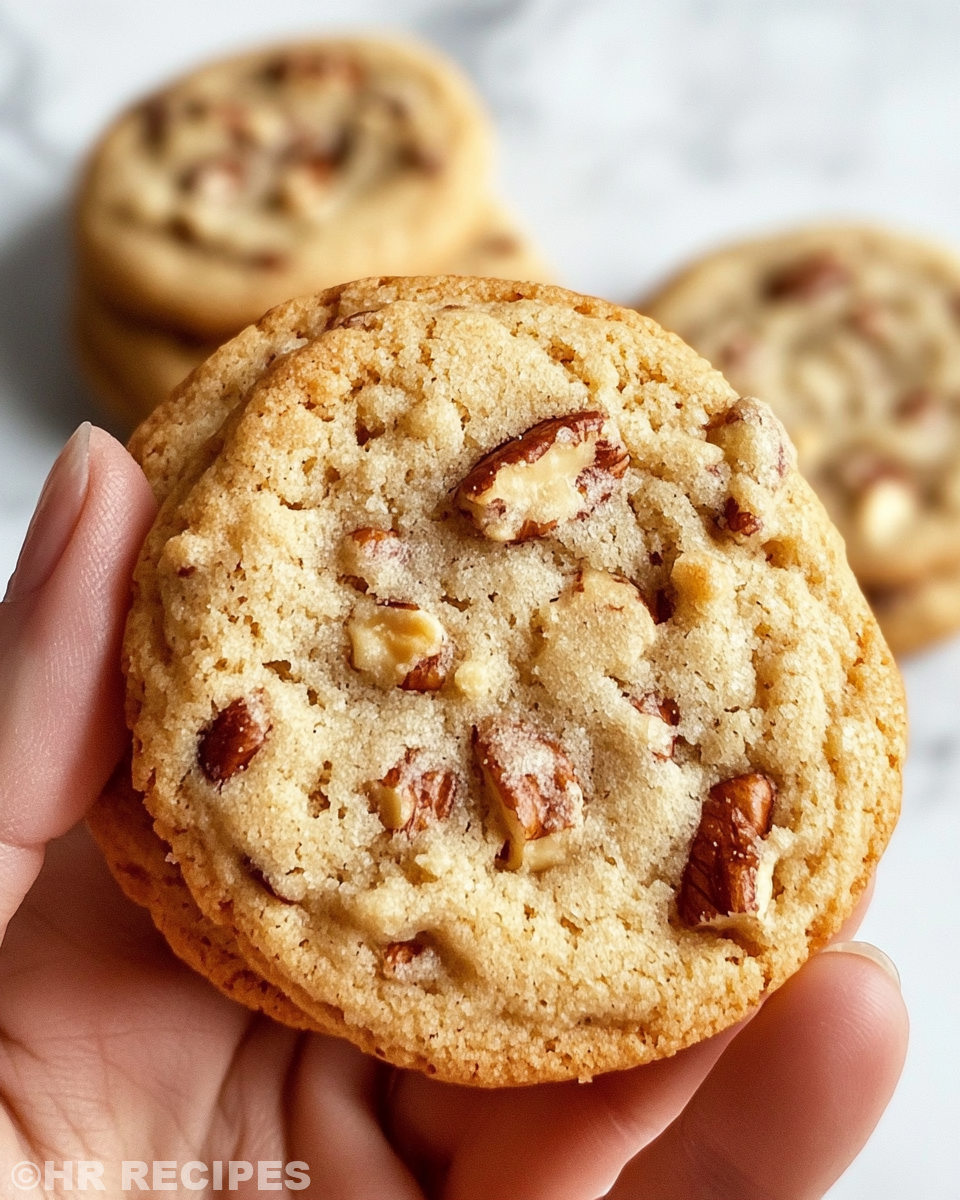Warm steam from pressure cooker signaling baking pecan cookies