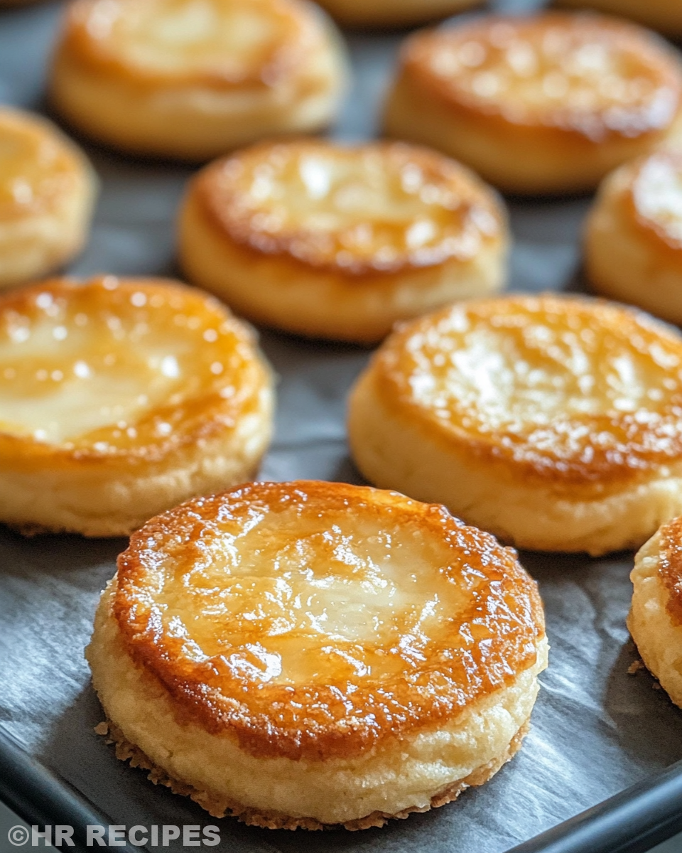 Ingredients laid out for creme brûlée cookies