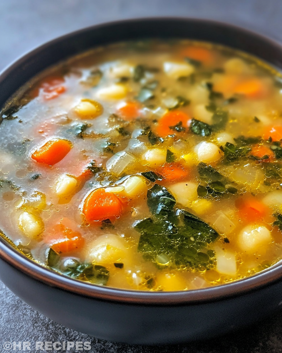 Ingredients including olive oil, butter, onion, and garlic for Italian penicillin soup