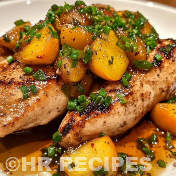 Jalapeno Peach Chicken taken with iphone 15 pro max --iw 2 --ar 4:5 --v 6.1 --raw