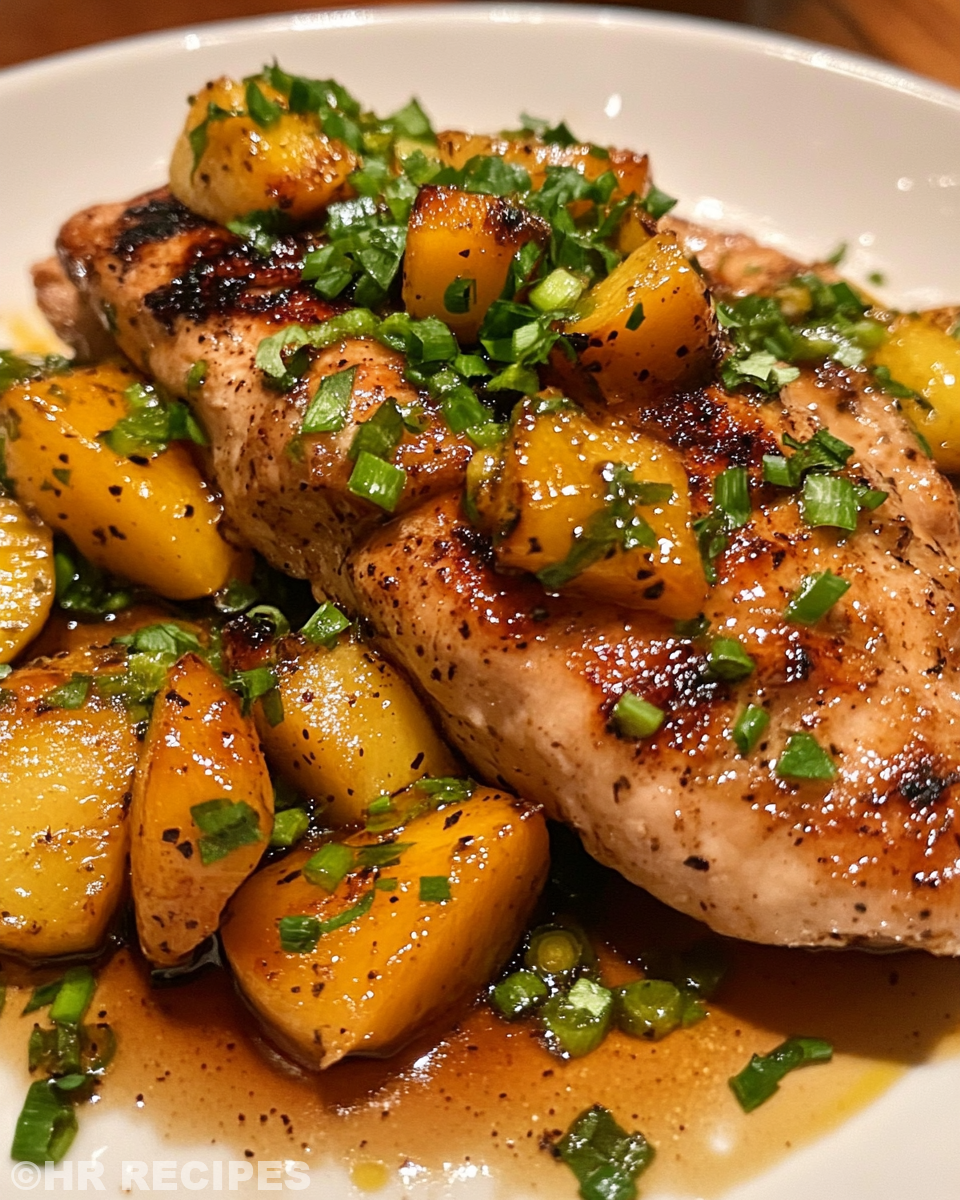 Ingredients for jalapeño peach chicken in bowls