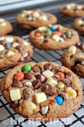 Kitchen Sink Cookies taken with iphone 15 pro max --iw 2 --ar 4:5 --v 6.1 --raw