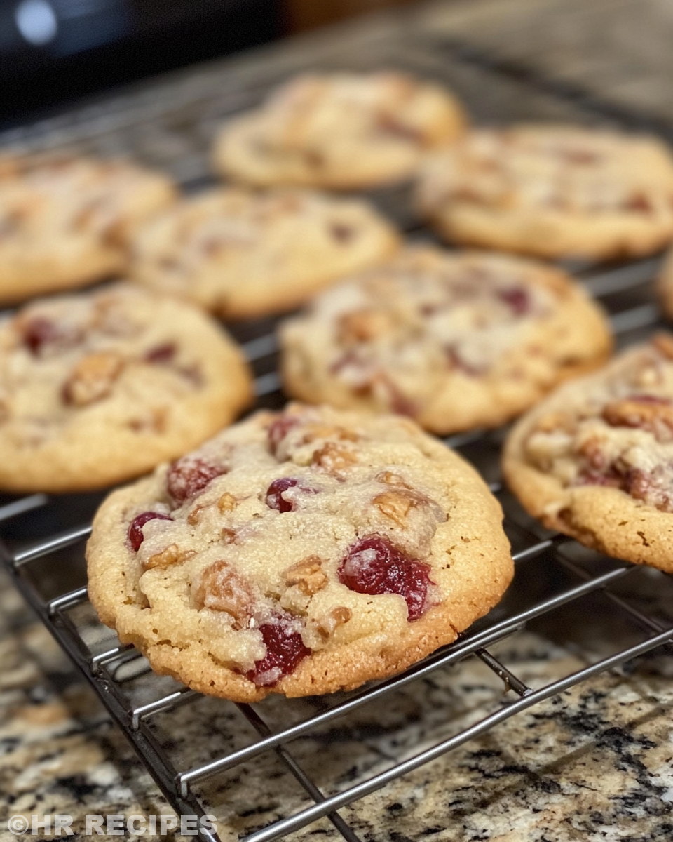 Kolache cookie bursting with apricot and raspberry filling