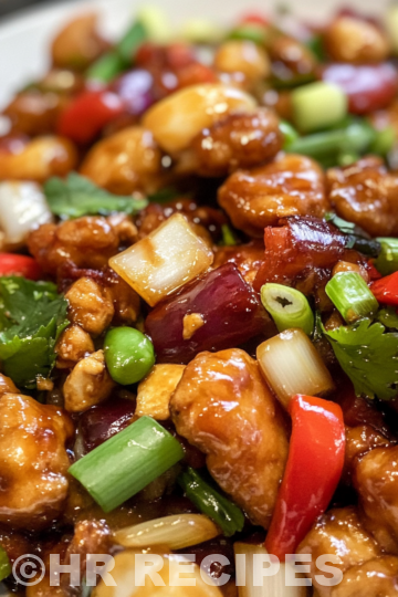 Kung Pao Chicken taken with iphone 15 pro max --iw 2 --ar 4:5 --v 6.1 --raw