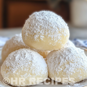 Lemon Cream Snowball Cookies Melt In Your Mouth Holiday Magic taken with iphone 15 pro max --iw 2 --ar 4:5 --v 6.1 --raw