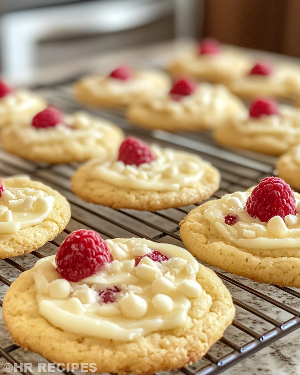 Ingredients for Lemon Raspberry Cookies arranged on kitchen table
