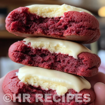 Levain Bakery Style Red Velvet Cookies taken with iphone 15 pro max --iw 2 --ar 4:5 --v 6.1 --raw