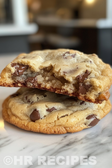 Levain Style Two Chip Chocolate Chip Cookies Thick Gooey And Bakery Perfect Every Time taken with iphone 15 pro max --iw 2 --ar 4:5 --v 6.1 --raw