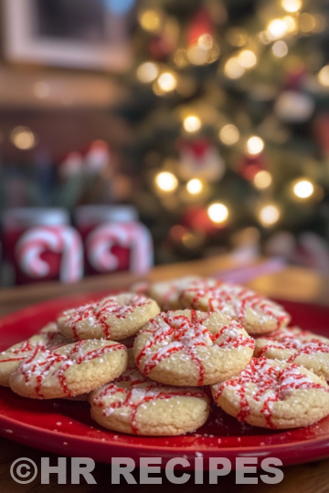 Magic Of Candy Cane Cookies taken with iphone 15 pro max --iw 2 --ar 4:5 --v 6.1 --raw