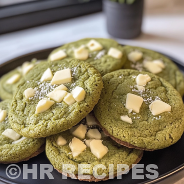 Matcha White Chocolate Cookies taken with iphone 15 pro max --iw 2 --ar 4:5 --v 6.1 --raw