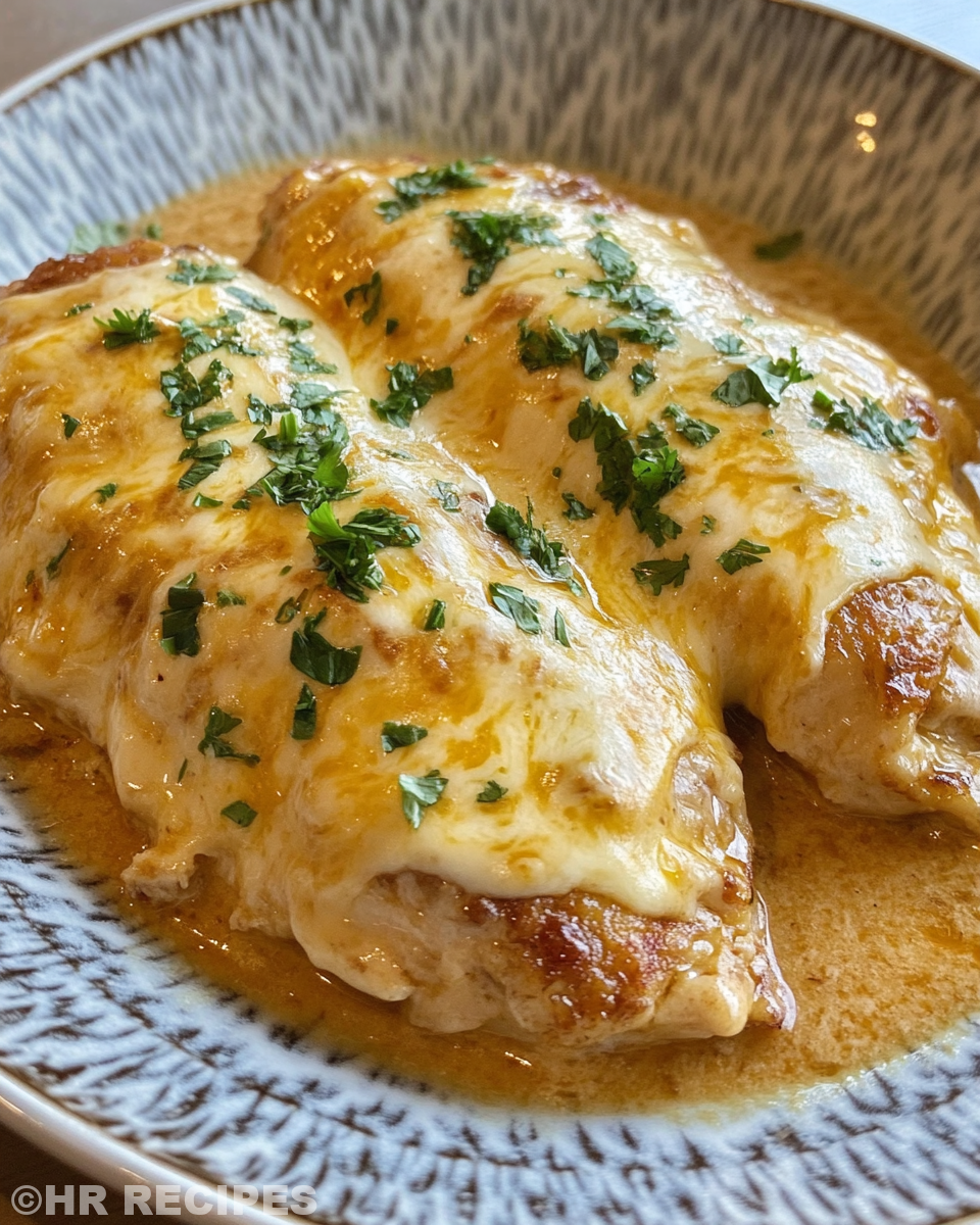 Mexican chicken with cheese sauce steaming fresh from pressure cooker