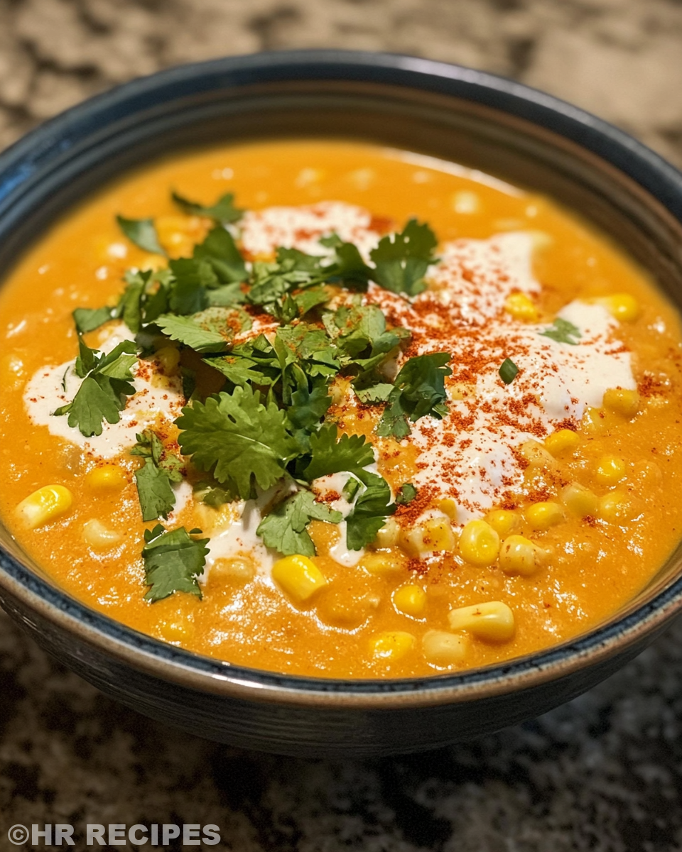 Ingredients for Mexican street corn soup including chicken, corn, spices