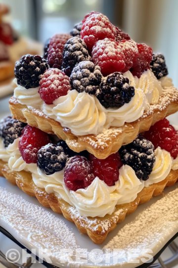 Mixed Berry Cream Pastries taken with iphone 15 pro max --iw 2 --ar 4:5 --v 6.1 --raw