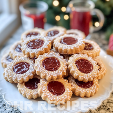 Nutella Linzer Cookies taken with iphone 15 pro max --iw 2 --ar 4:5 --v 6.1 --raw