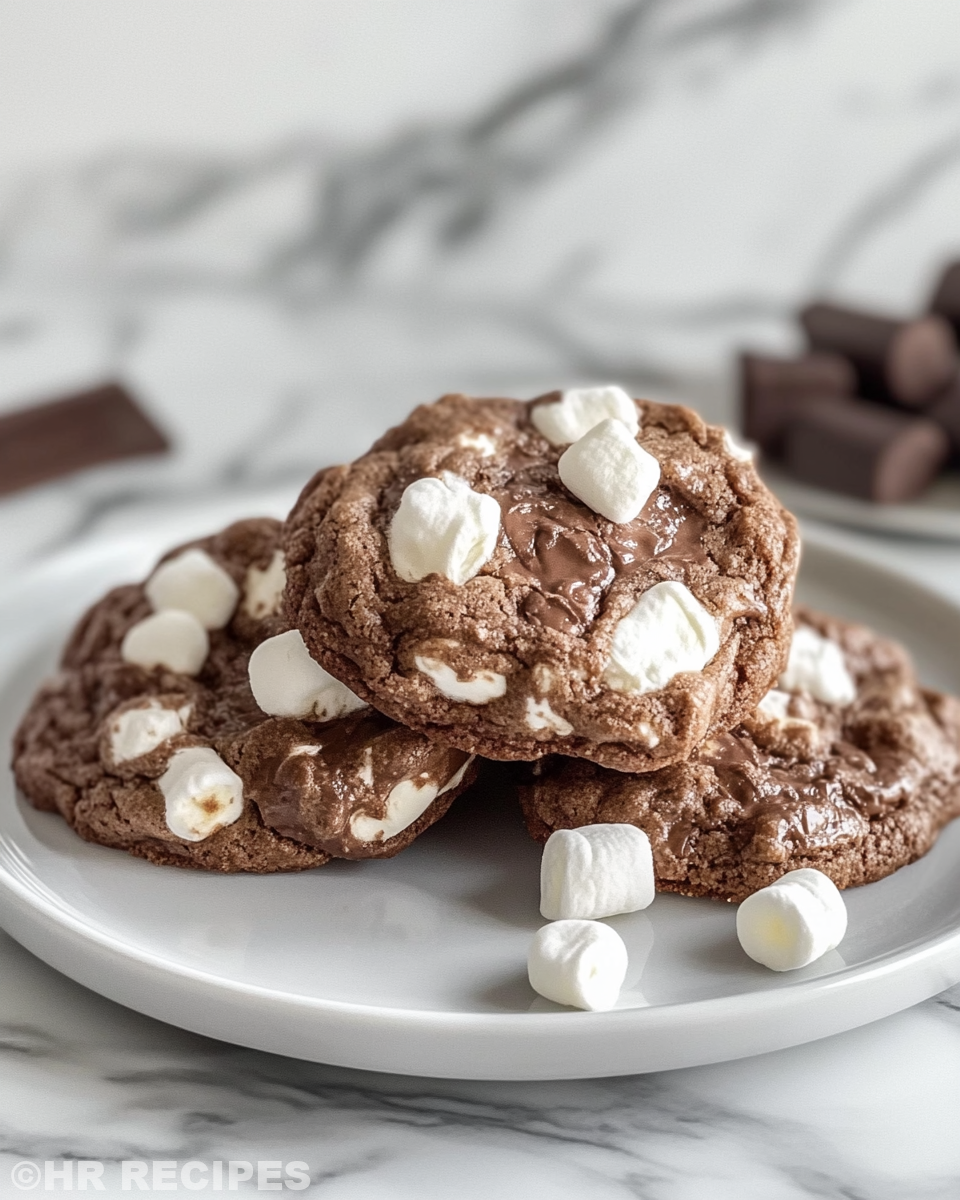 Ingredients for Nutella Marshmallow Bars on a counter including butter, sugars, flour, and marshmallows