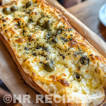 Olive Cheese Bread taken with iphone 15 pro max --iw 2 --ar 4:5 --v 6.1 --raw