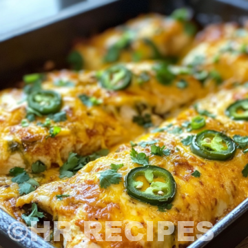 One Pan Cheesy Jalapeno Chicken taken with iphone 15 pro max --iw 2 --ar 4:5 --v 6.1 --raw