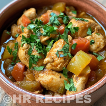 One Pot Moroccan Chicken Stew taken with iphone 15 pro max --iw 2 --ar 4:5 --v 6.1 --raw