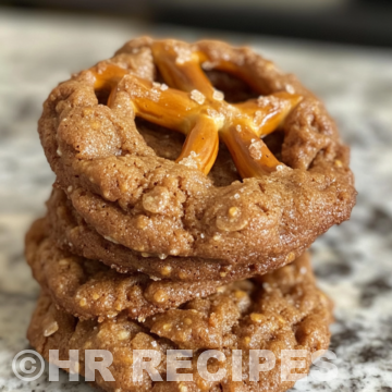 Peanut Butter Pretzel Cookies taken with iphone 15 pro max --iw 2 --ar 4:5 --v 6.1 --raw