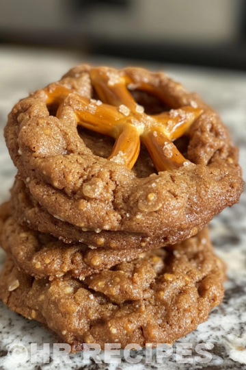 Peanut Butter Pretzel Cookies taken with iphone 15 pro max --iw 2 --ar 4:5 --v 6.1 --raw