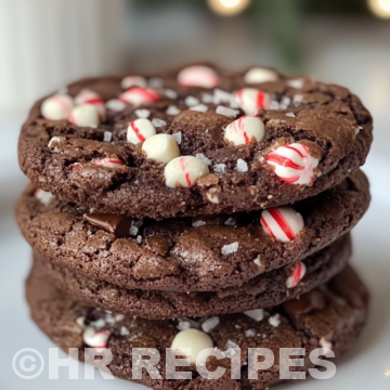 Peppermint Brownie Cookies taken with iphone 15 pro max --iw 2 --ar 4:5 --v 6.1 --raw