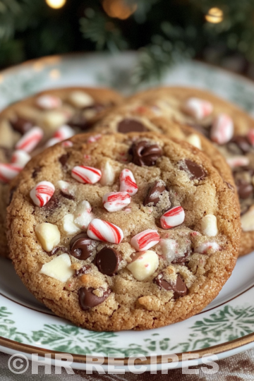 Peppermint Chocolate Chip Cookies taken with iphone 15 pro max --iw 2 --ar 4:5 --v 6.1 --raw