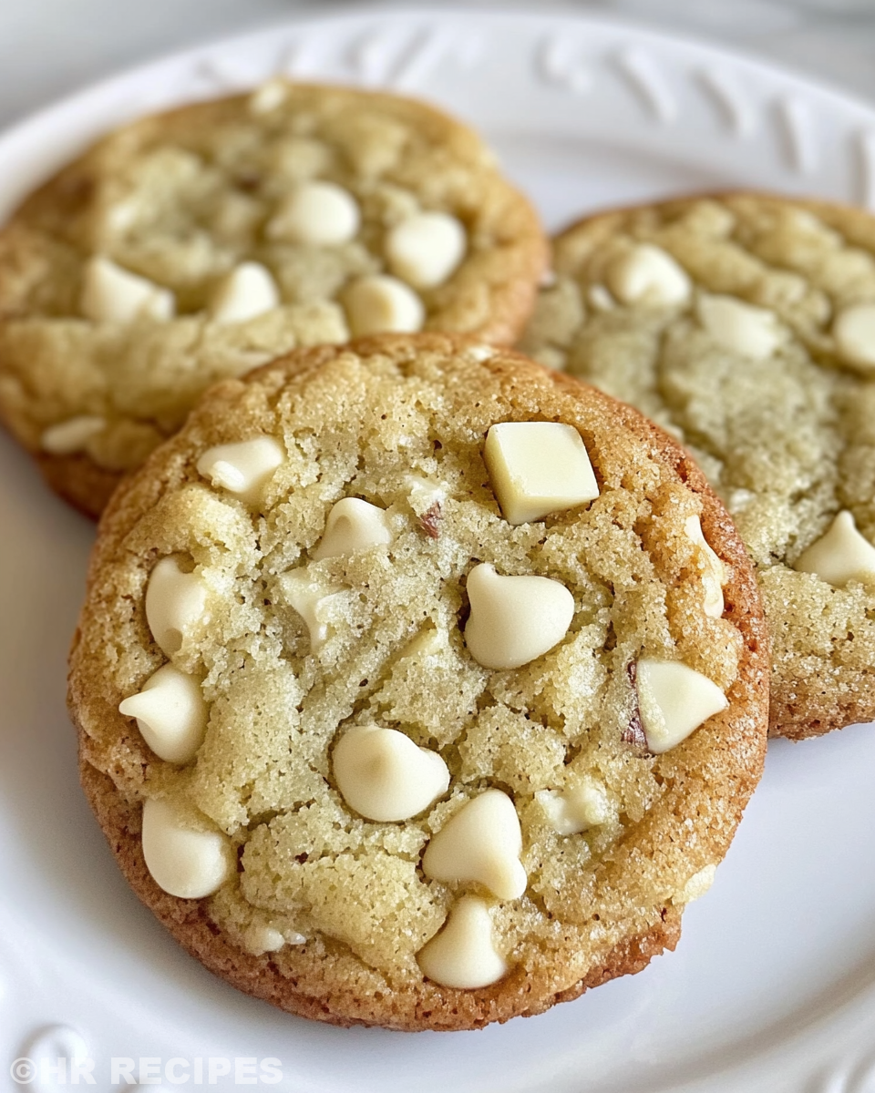Pistachio pudding cookie dough mixed with white chocolate chips ready for pressure cooker