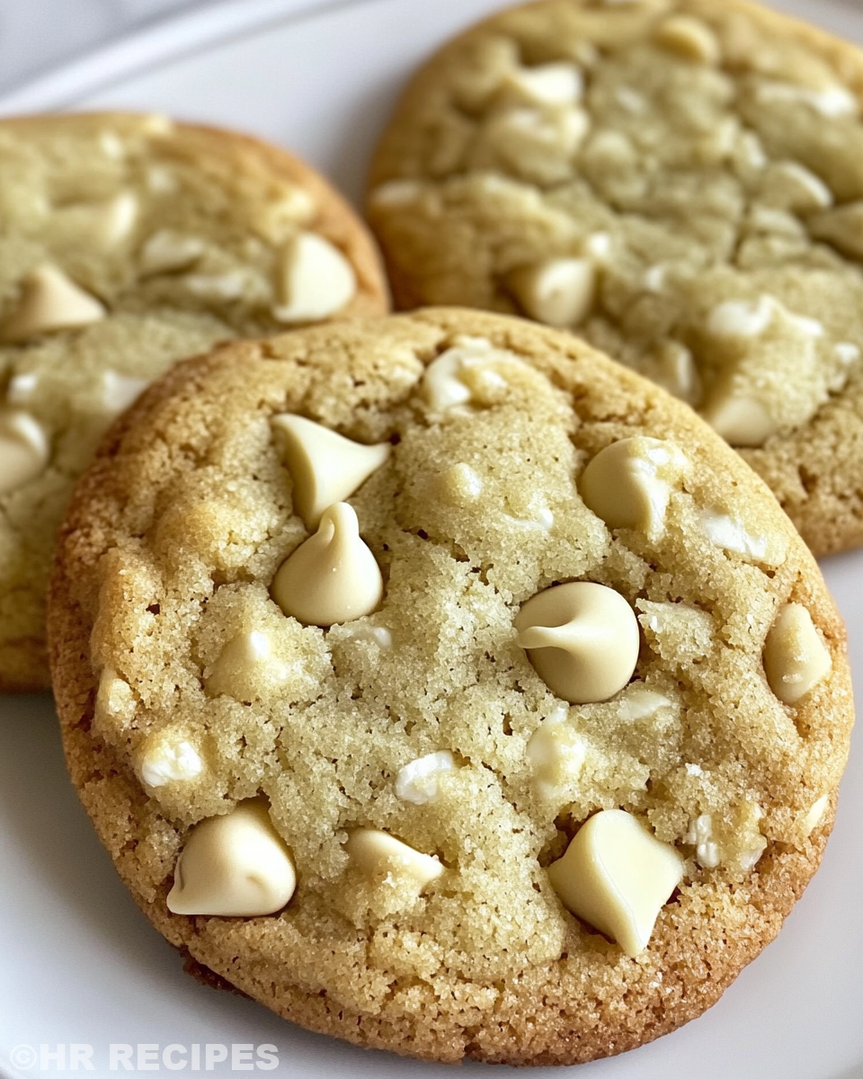 Finished pistachio white chocolate chip cookies served on a cooling rack