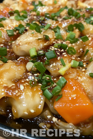 Potsticker Stir Fry taken with iphone 15 pro max --iw 2 --ar 4:5 --v 6.1 --raw