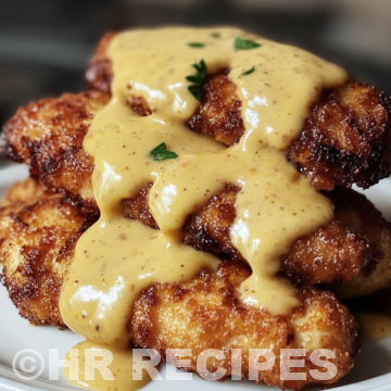 Pretzel Chicken With Mustard Cheddar Sauce taken with iphone 15 pro max --iw 2 --ar 4:5 --v 6.1 --raw