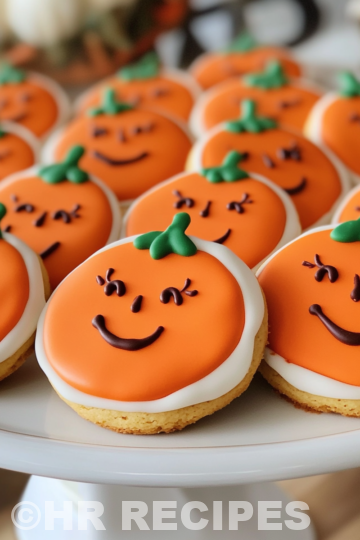 Pumpkin Cookie Decorating Ideas taken with iphone 15 pro max --iw 2 --ar 4:5 --v 6.1 --raw