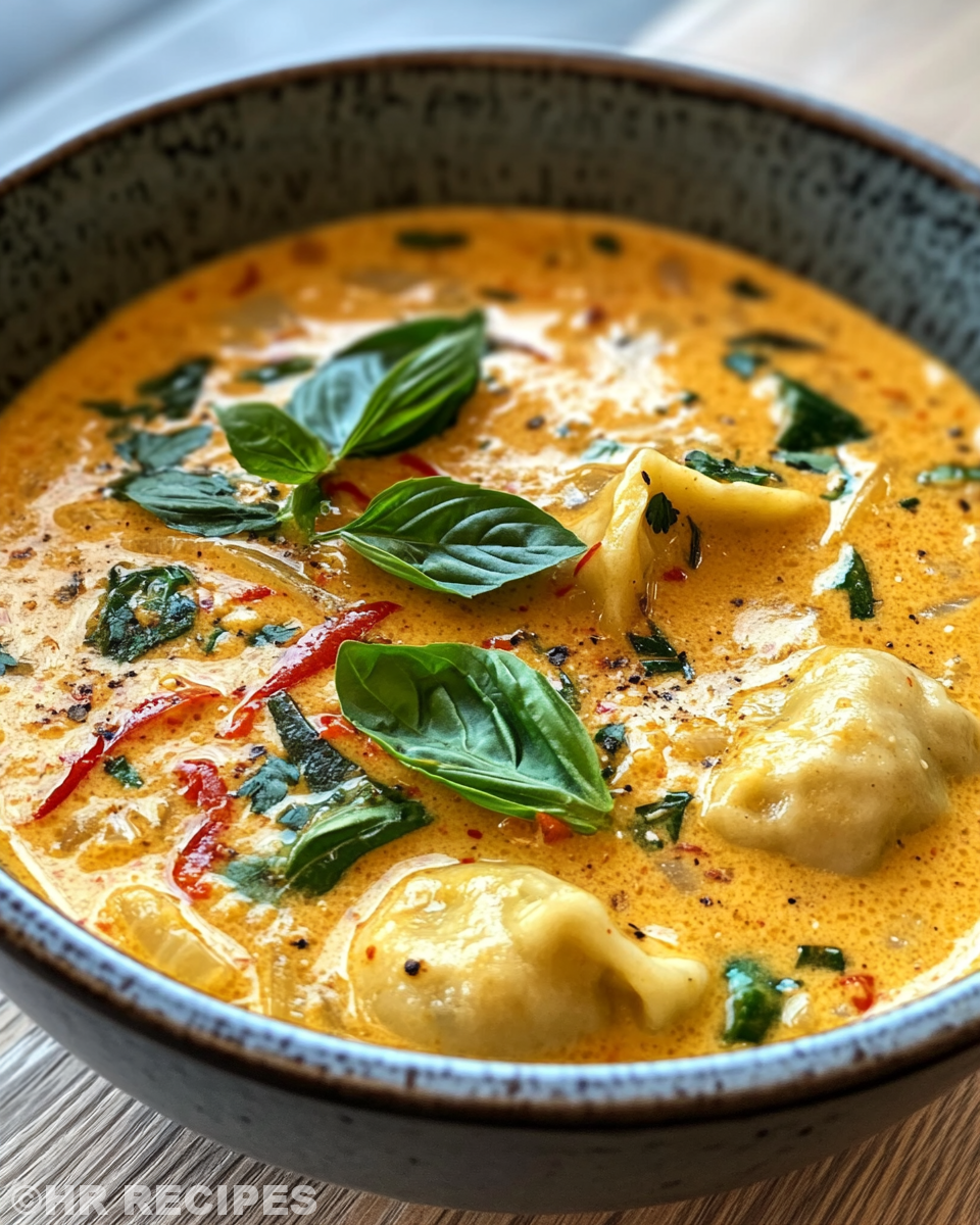 Ingredients and spices for quick coconut curry soup with dumplings