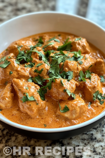 Quick Easy Homemade Butter Chicken Recipe taken with iphone 15 pro max --iw 2 --ar 4:5 --v 6.1 --raw