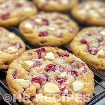 Raspberry White Chocolate Cookies taken with iphone 15 pro max --iw 2 --ar 4:5 --v 6.1 --raw