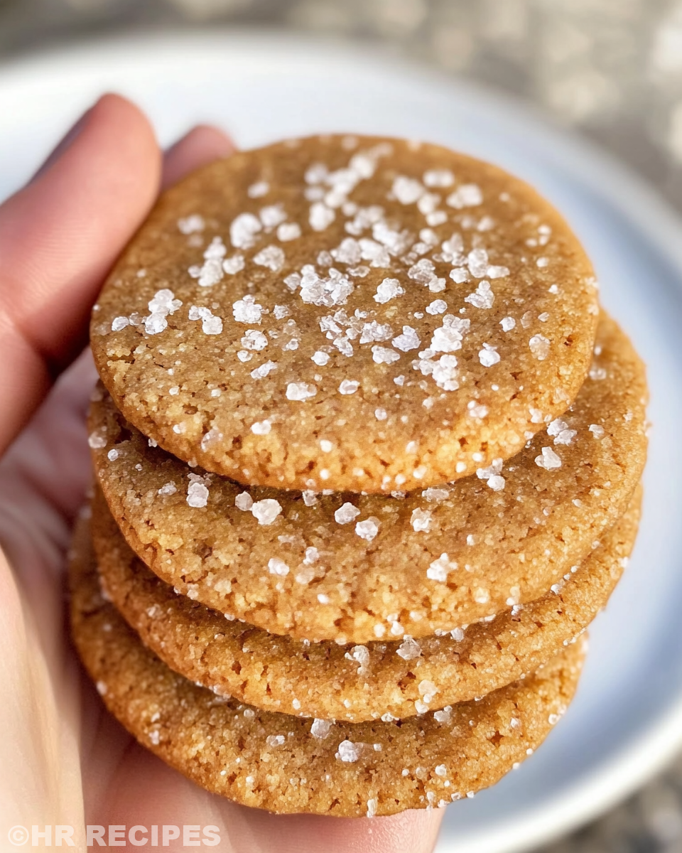 Mixing ingredients for pressure cooker salted honey cookies
