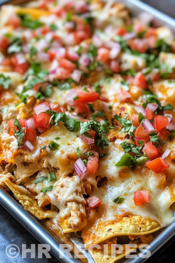 Sheet Pan Chicken Nachos taken with iphone 15 pro max --iw 2 --ar 4:5 --v 6.1 --raw