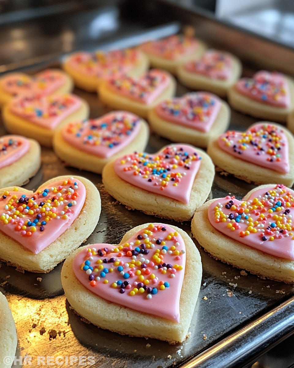 Slice and Bake Heart Cookies fresh out of the pressure cooker