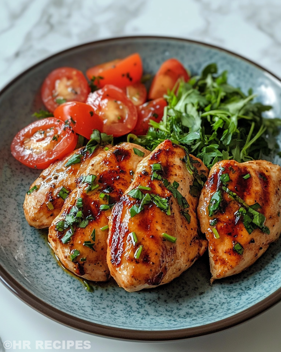 Ingredients and process for browning chicken with garlic and onion