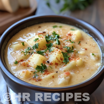 Slow Cooker Cajun Potato Soup taken with iphone 15 pro max --iw 2 --ar 4:5 --v 6.1 --raw