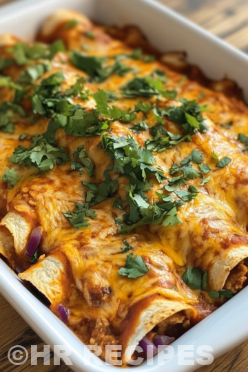 Slow Cooker Chicken Enchiladas taken with iphone 15 pro max --iw 2 --ar 4:5 --v 6.1 --raw