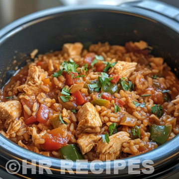 Slow Cooker Chicken Jambalaya Recipe taken with iphone 15 pro max --iw 2 --ar 4:5 --v 6.1 --raw