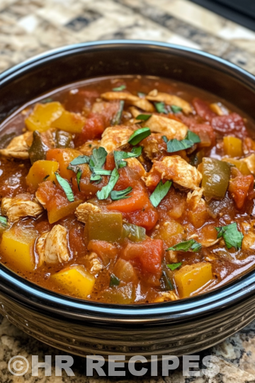 Slow Cooker Chicken Ratatouille Stew taken with iphone 15 pro max --iw 2 --ar 4:5 --v 6.1 --raw