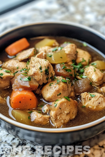 Slow Cooker Chicken Stew taken with iphone 15 pro max --iw 2 --ar 4:5 --v 6.1 --raw