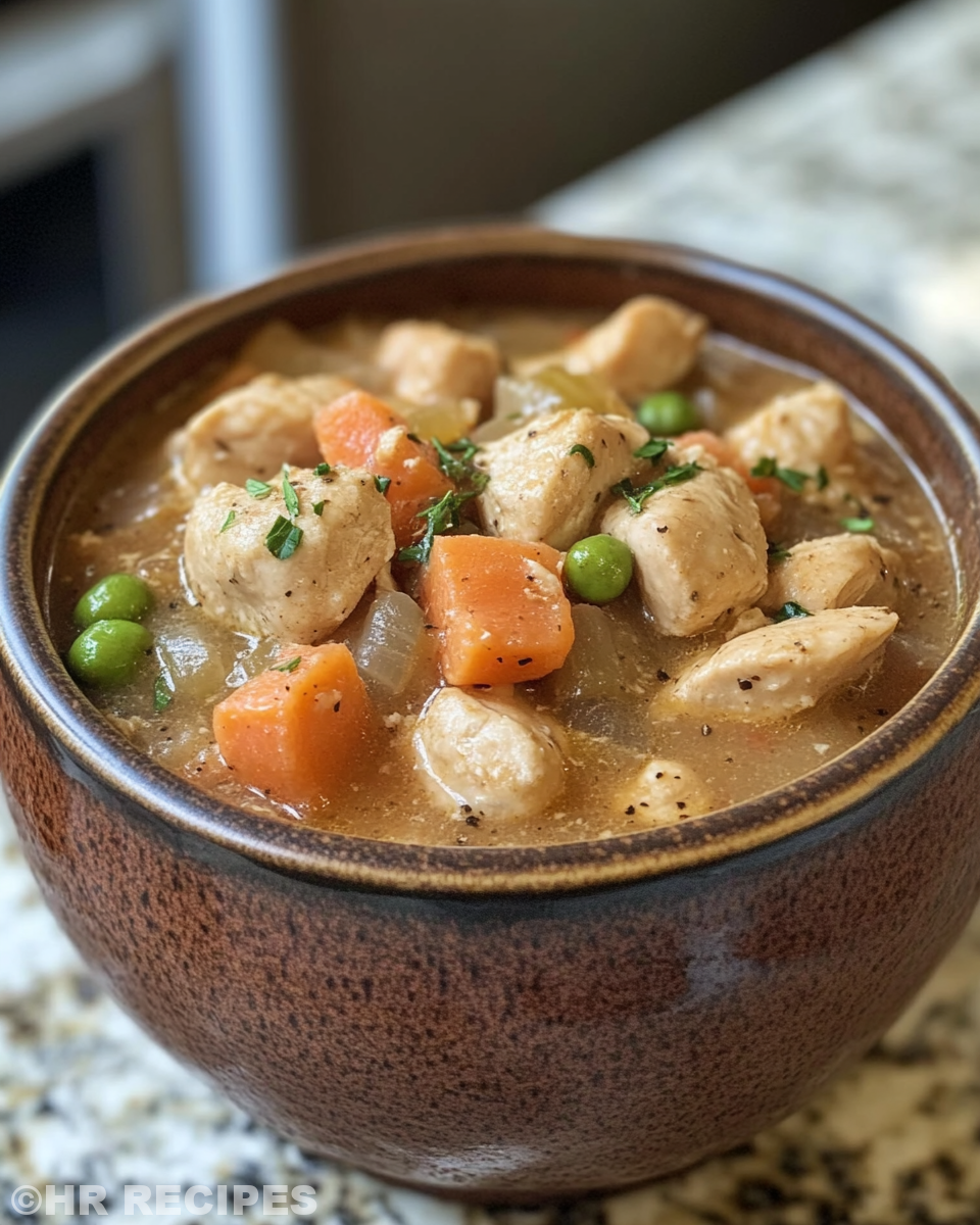 Ingredients chopped and ready for chicken stew